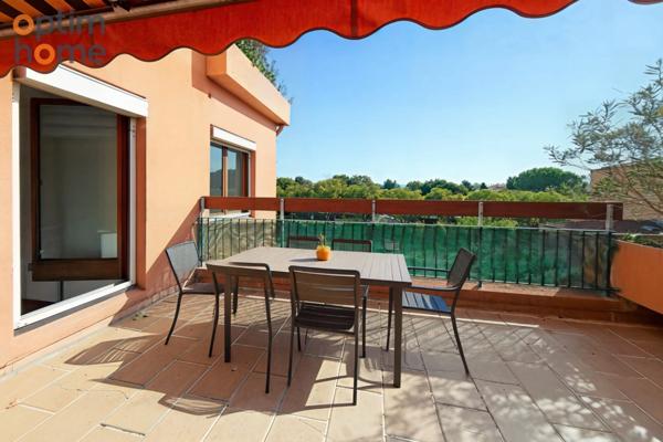 Grand T3 de 77 m2 terrasse 19,5 m2 proche centre