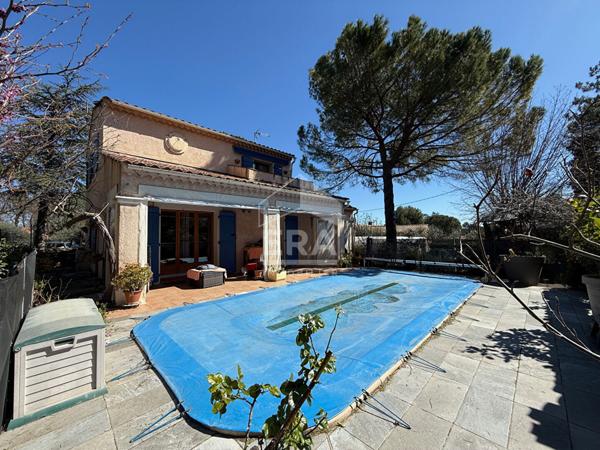 A VENDRE SAINT MAXIMIN LA SAINTE BAUME  MAISON  T5  DE 130 M² SUR 1540 M² DE JARDIN GARAGE PISCINE