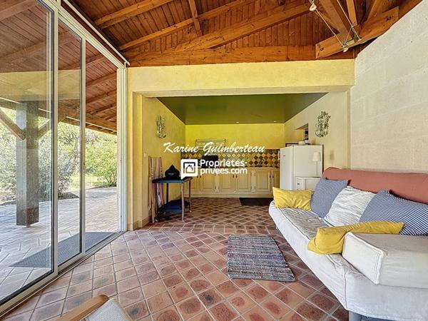 Villa Libourne + piscine + gîte + grand jardin