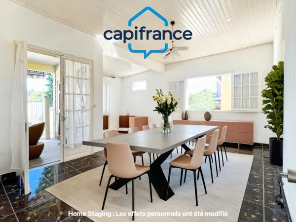 A SAINT ANDRE, Maison de Type 7, de plus de 150m² sur un terrain de 718m²