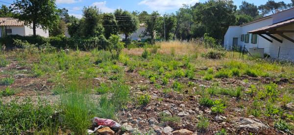 A VENDRE EN EXCLUSIVITE Terrain constructible 1444m2 , Viabilisé, tout à l'égout, gaz de ville