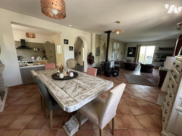 Cahors Maison de 150 m², 3 chambres, piscine.