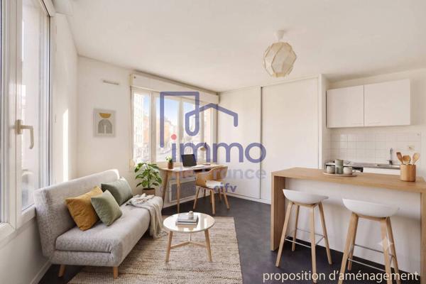 Appartement 1 pièce                                        - 69007 LYON Réf : 21732