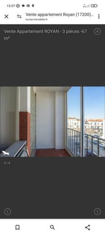 Appartement 3 pièce(s) 2 chambre(s) 66 m²