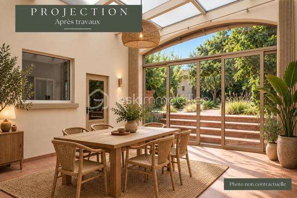 "Une maison de caractère à réinventer, au cœur d'Albi"

À deux pas de la place du Vigan et de ses nombreuses commodités, découvrez cette maison de caractère développant environ 276 m², bénéficiant d'un jardin en cœur de ville et offrant de nombreuses possibilités d'aménagement.

Derrière sa façade discrète se dévoilent de généreux volumes et de nombreux éléments témoignant du charme de l'ancien : parquets, carreaux anciens, portes vitrées, escalier et belles hauteurs sous plafond.
La maison permet aujourd'hui d'envisager 5 à 6 chambres, selon la configuration souhaitée, et bénéficie d'une véranda largement ouverte sur le jardin, véritable prolongement des espaces de vie.
Autre atout : une possibilité de création d'un garage, sous réserve de faisabilité technique et administrative, apportant une fonctionnalité particulièrement recherchée en centre-ville.

Entièrement à rénover, cette propriété s'adresse à des acquéreurs souhaitant révéler le caractère et le potentiel d'une maison ancienne et créer un lieu de vie entièrement personnalisé.
Sa superficie et sa configuration permettent d'imaginer différents projets : grande maison familiale, habitation avec espace professionnel, projet patrimonial ou autre aménagement selon les besoins et la faisabilité du projet.
Les travaux à prévoir sont importants, notamment concernant l'assainissement, l'électricité, les pièces d'eau, la cuisine et la rénovation générale.

Un bien rare par son emplacement, sa superficie, son jardin et ses possibilités, destiné à un acquéreur recherchant avant tout du volume, du caractère et un véritable potentiel de transformation en plein cœur d'Albi.
A votre disposition pour vous faire découvrir cette opportunité !
