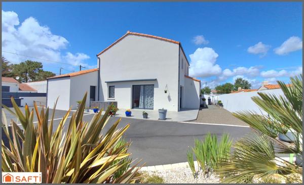 Pavillon récent impeccable proche de l'océan