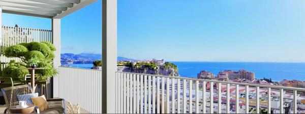 Cap d'Ail – Résidence neuve aux portes de Monaco -3P Appartement,  terrasse,  parking, cave