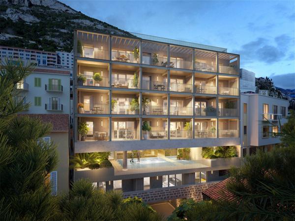 Cap d'Ail – Résidence neuve aux portes de Monaco -3P Appartement,  terrasse,  parking, cave