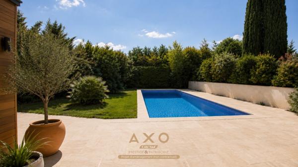 AIX EN PROVENCE - PROCHE SET CLUB - TERRAIN VIABILISE CLÔTURE - 833M2 - MAISON R+1 -200M2 - PISCINE - POOL HOUSE EXISTANTS- 580000€