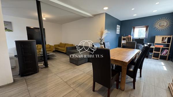 Appartement T5 en duplex avec terrasse