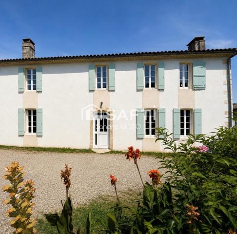 Maison de charme + logement locatif à Caudrot