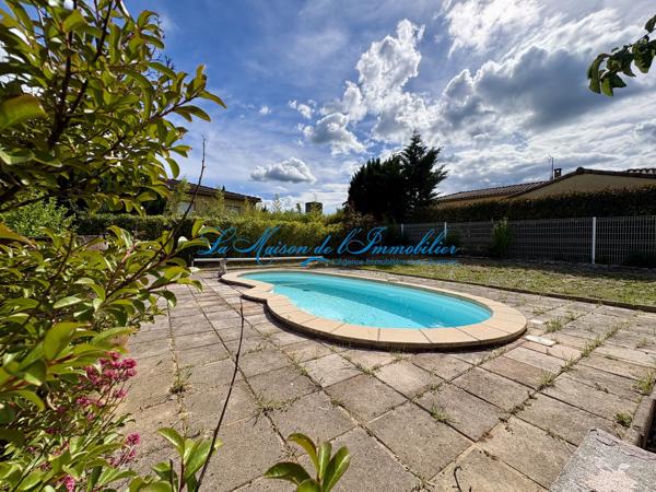 Saint Victor de Malcap, maison de plain pied avec piscine et 1343 m² de terrain