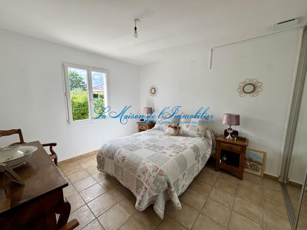 Saint Victor de Malcap, maison de plain pied avec piscine et 1343 m² de terrain