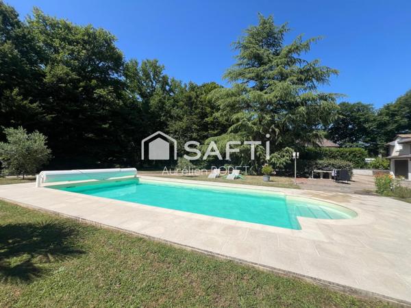 Maison sur sous-sol avec Piscine, 5 chambres.