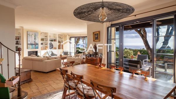 Villa de charme avec vue mer panoramique, plages à pied