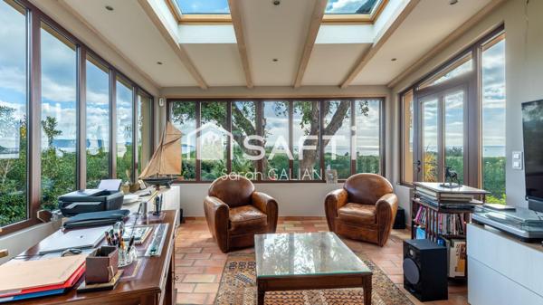 Villa de charme avec vue mer panoramique, plages à pied