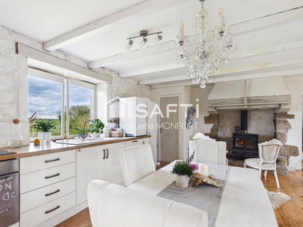 Longère au coeur des Monts d'Arrée 75 m2