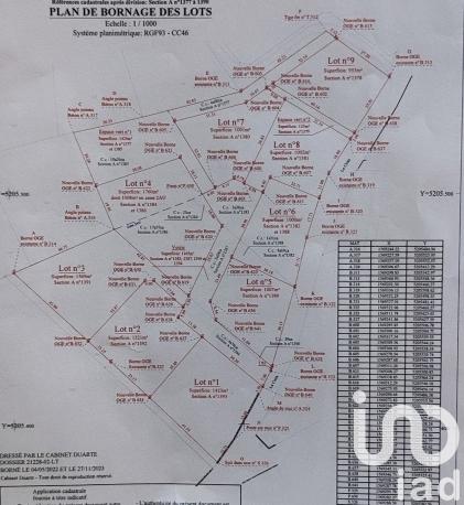 Terrain à vendre 1 000 m² Razès