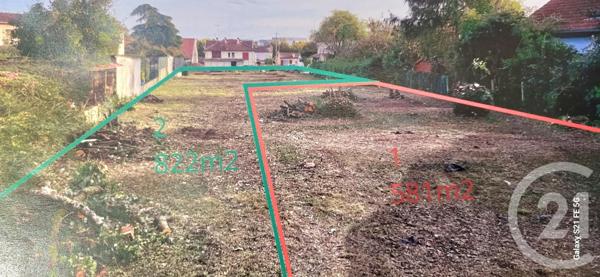 Terrain à vendre  581 m2 CHALONS EN CHAMPAGNE - 51