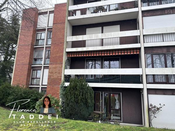 Au calme - T3 en RDC avec terrasse et parking privé