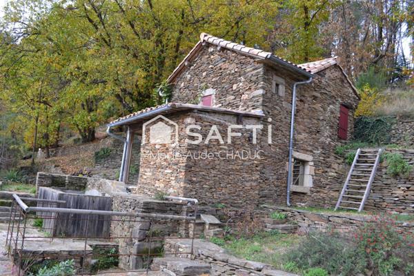 Maison 40 m2 avec terrain attenant 1864 m2