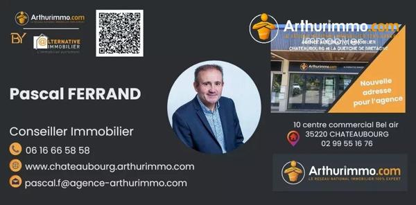 Vente                                                      Appartement
                        
                     3 pièces                      59 m2                     à Bruz