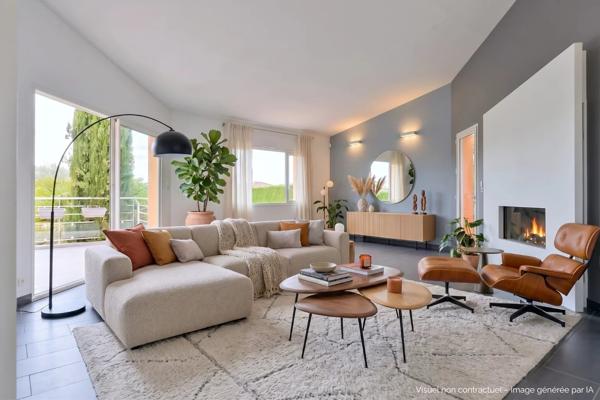 Vourles - Secteur résidentiel - Maison familiale de 325 m² - Terrain avec piscine de 1716 m² - 5 chambres