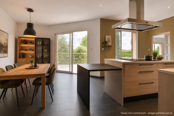 Vourles - Secteur résidentiel - Maison familiale de 325 m² - Terrain avec piscine de 1716 m² - 5 chambres