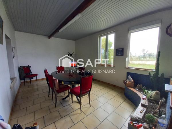 Maison 5 pièces avec terrain : idéale habitation principale ou secondaire