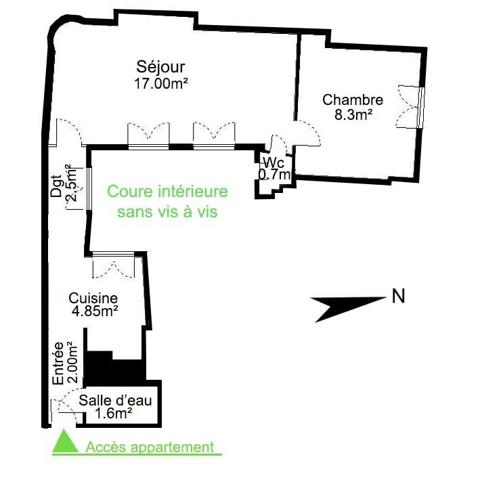 Appartement
         2 pièces
        - 38 m² Exclusivité 346 000 € *