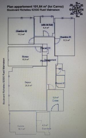 Appartement
         4 pièces
        - 102 m² 519 000 € *