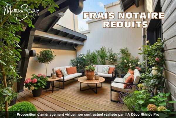 Centre Craponne Loft/Appartement de 114m² avec terrasse de 17m²