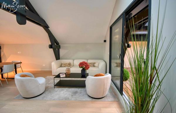 Centre Craponne Loft/Appartement de 114m² avec terrasse de 17m²