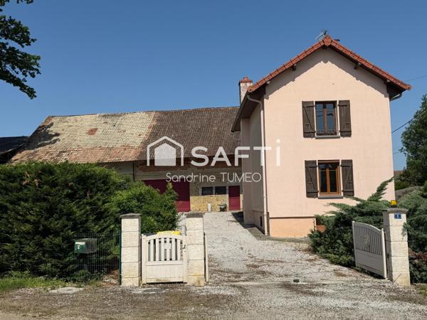 Maison d’habitation et dépendances de caractère au fort potentiel