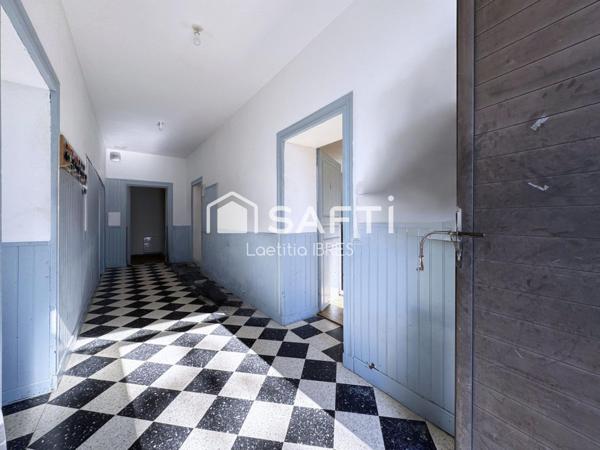 Toulousaine typique T4 mixte habitat/professionnel