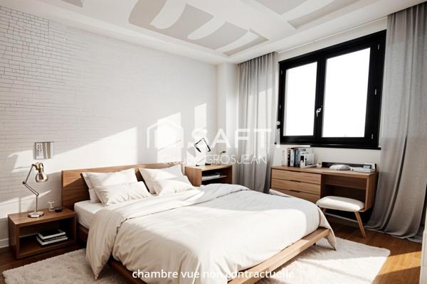 Villa neuve  T4   de 105 m²   avec terrain clos et garage