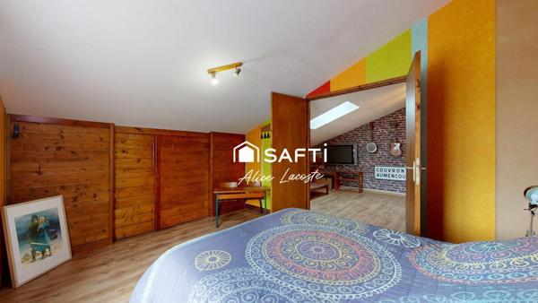 Maison avec vue sur les Pyrénées à Saint-Ybars