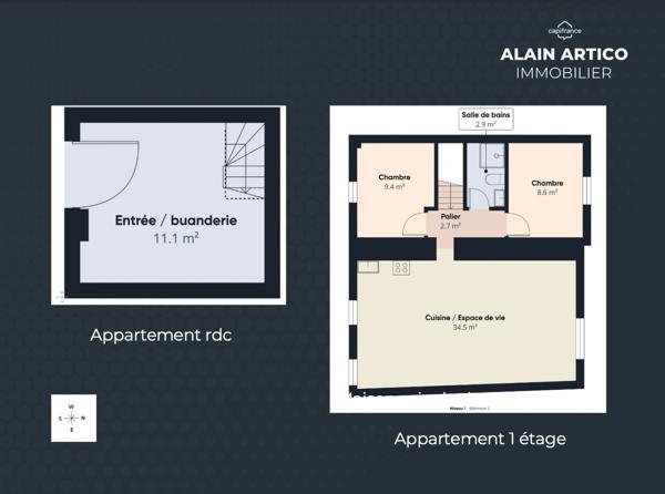 Maison bourgeoise XIXᵉ – 331 m² – appartement indépendant – piscine