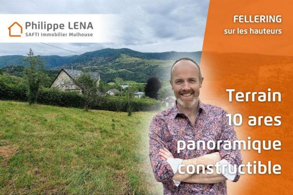 Beau terrain à la vue panoramique, petit prix !