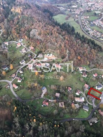 Beau terrain à la vue panoramique, petit prix !