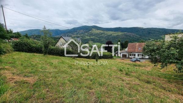 Beau terrain à la vue panoramique, petit prix !