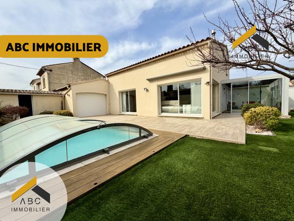 Orange (84100) Maison avec piscine, double garage et jardin à Orange avec ABC Immobillier