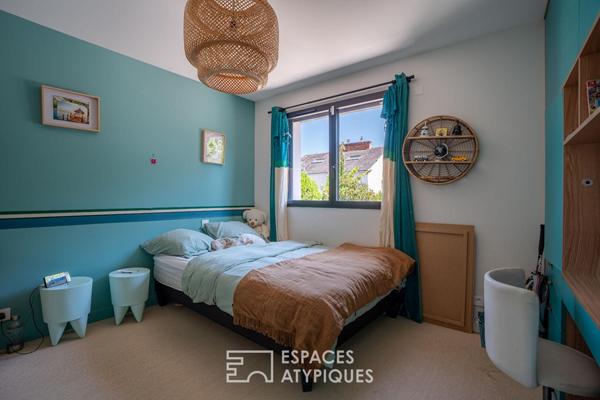 Maison de caractère avec piscine et jardin paysager à Monselet