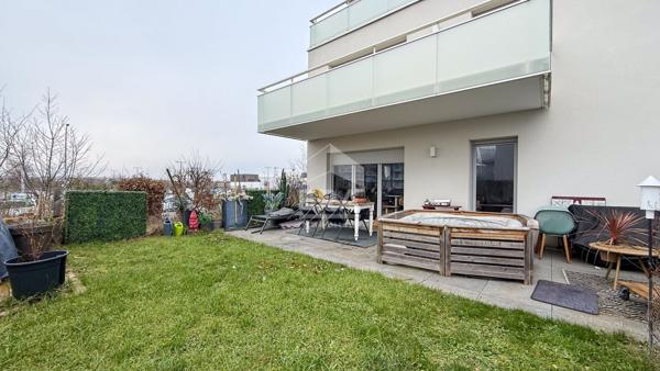 BEZANNES Appartement T2 avec jardin, terrasse et garage