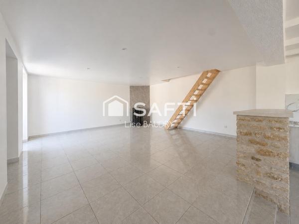 Appartement rénové de 94 m² – Charme de l'ancien et confort moderne, proche toutes commodités