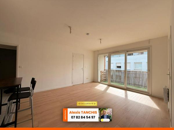 Lille / Wazemmes — T3 de 50,71 m² — Balcon — Cave — Parking — 3e étage avec ascenseur