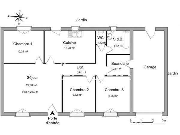 Location Maison 4 pièces 80.9 m² - 25 RUE MARC LECLERC Mauges-sur-loire 49290