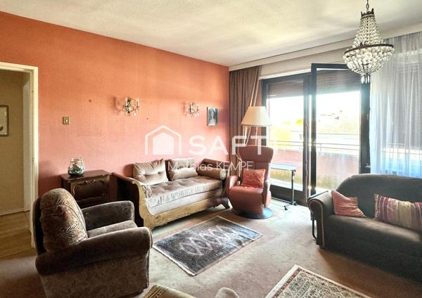 APPARTEMENT 3/4 P. 92m² - GARAGE - CAVE - GRENIER
