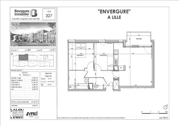 Appartement à louer à Lille (59000)