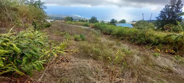 À vendre : Terrain  La Chaloupe Saint-Leu – Vue panoramique sur la côte de Saint-Leu